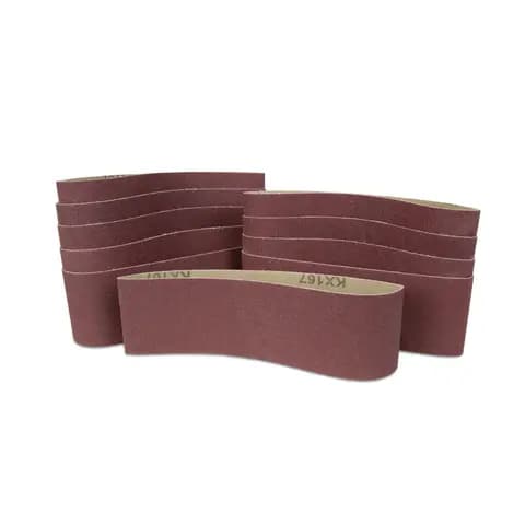 WEN 6318SP120 120-Grit 3 x 18-Inch Sanding Belt Sandpaper (10 Pack)