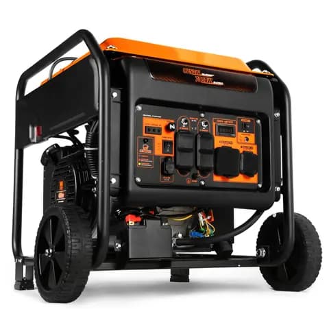 WEN GN875iX 8750-Watt RV and Transfer-Switch-Ready 120V/240V Electric Start Open Frame Inverter
