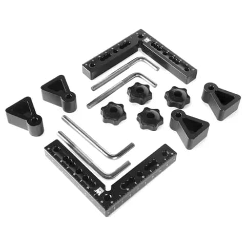 WEN ME900L 4.5-Inch 90-Degree Precision Positioning Squares and Setup Blocks with Laser-Etched