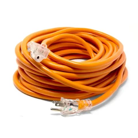 WEN PC5012 50 ft. 12-Gauge Heavy-Duty SJTW Outdoor 12/3 Extension Cord with NEMA 5-15R Light-Up