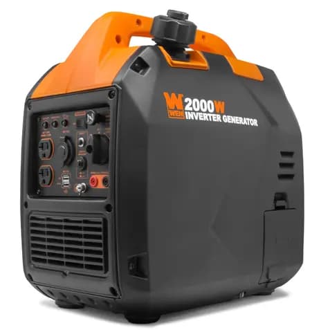 WEN R56203i Super Quiet 2000-Watt Portable Inverter Generator with Fuel Shut Off (Manufacturer