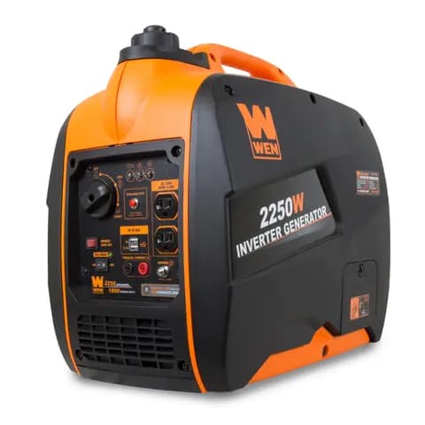 WEN R56225i Super Quiet 2250-Watt Portable Inverter Generator with Fuel Shut-Off (Manufacturer