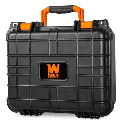 WEN WPC033 Weatherproof Protective Case w/ Impact-Resistant Foam, Medium