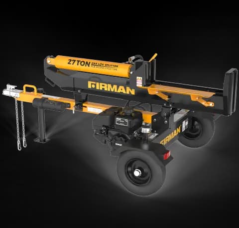 27-Ton Gas Powered Hydraulic Log Splitter