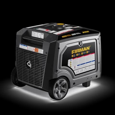 Gas Inverter Portable Generator 6650/5300 Watt 120/240V CO Alert