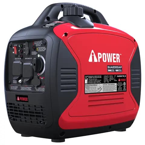 2000 Watt Silent Inverter Generator, Quiet Portable Gas Generator for Camping SUA2000iAP