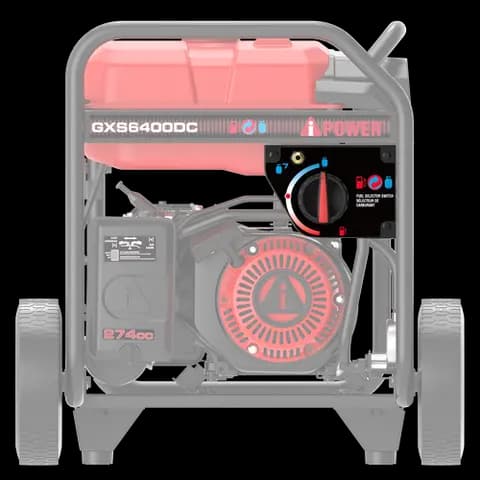 6400 Watt Dual Fuel Portable Generator with CO Sensor GXS6400DC