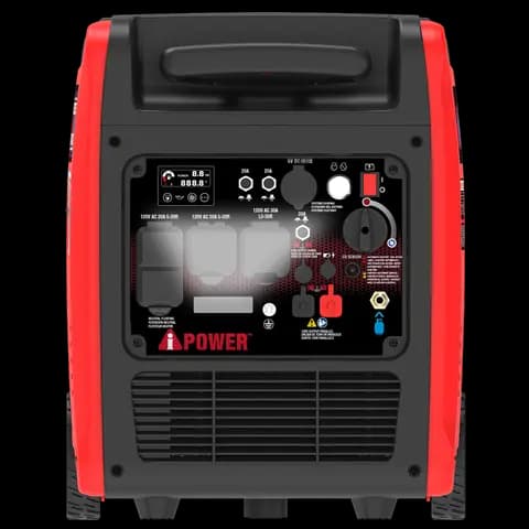 5800 Watt Portable Dual Fuel Inverter Electric Generator with Remote Start GXS5800iRD for Home