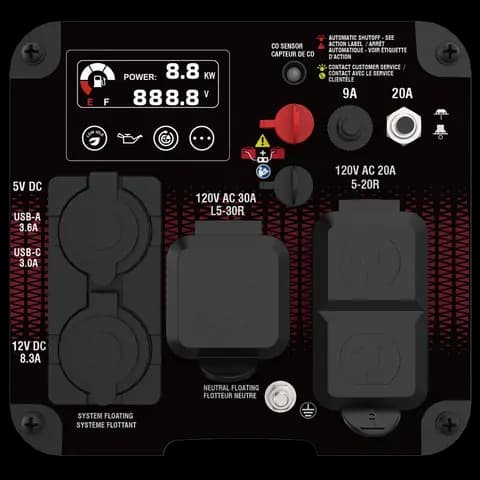 2300 Watt Silent Inverter Generator with CO Sensor GXS2300iC