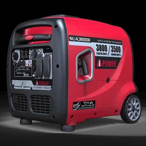 3800W Portable Inverter Generator for RV, Camping & Home Backup - SUA3800i