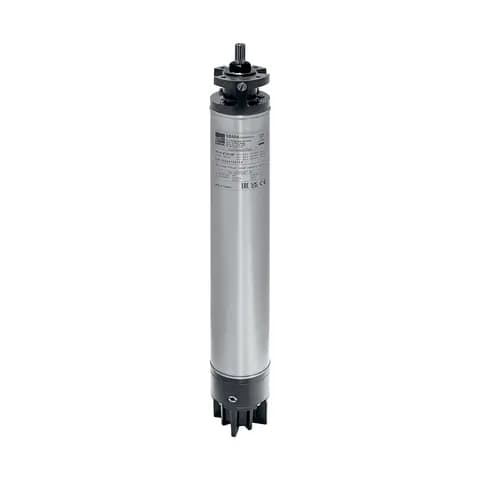 Borehole motors oil and water bath for wells