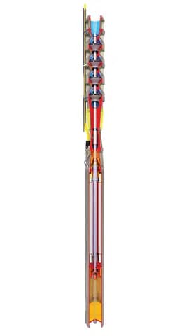 Byron Jackson® SUBM Submersible Pump with Oil-Filled Motor