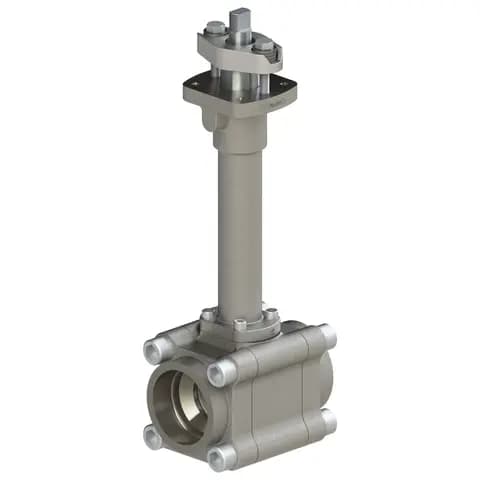 Worcester Cryogenic Three-Piece and Flanged Ball Valves