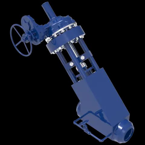 Atwood & Morrill® Forged Wye Globe Valve
