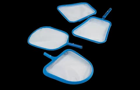 Hand Skimmers and Leaf Rakes - Molded Frame Skimmer reinforced with aluminum and aluminum handle