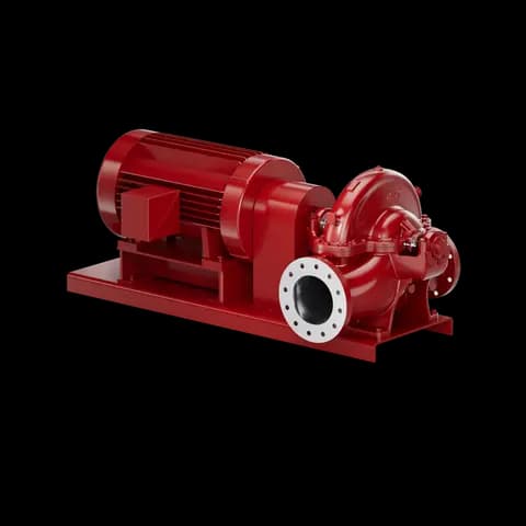 Pentair Aurora Horizontal Split Case Electric Drive Fire Pump - 400 Series