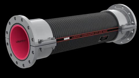 Linatex® Cut-End Hoses and Couplings