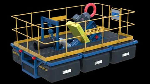 Multiflo® EC Polyethylene Floating Pontoon Barge System