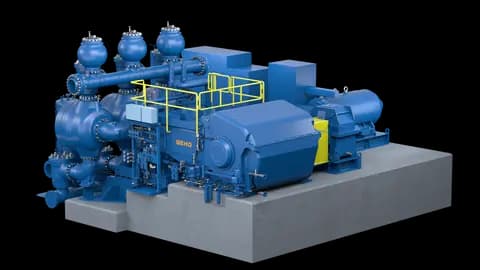 GEHO® TZPM Triplex Piston Diaphragm Pump