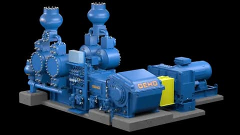 GEHO® ZPM Duplex Piston Diaphragm Pump