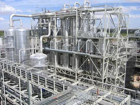 Forced circulation evaporators
