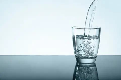 Water intake components, drinking water